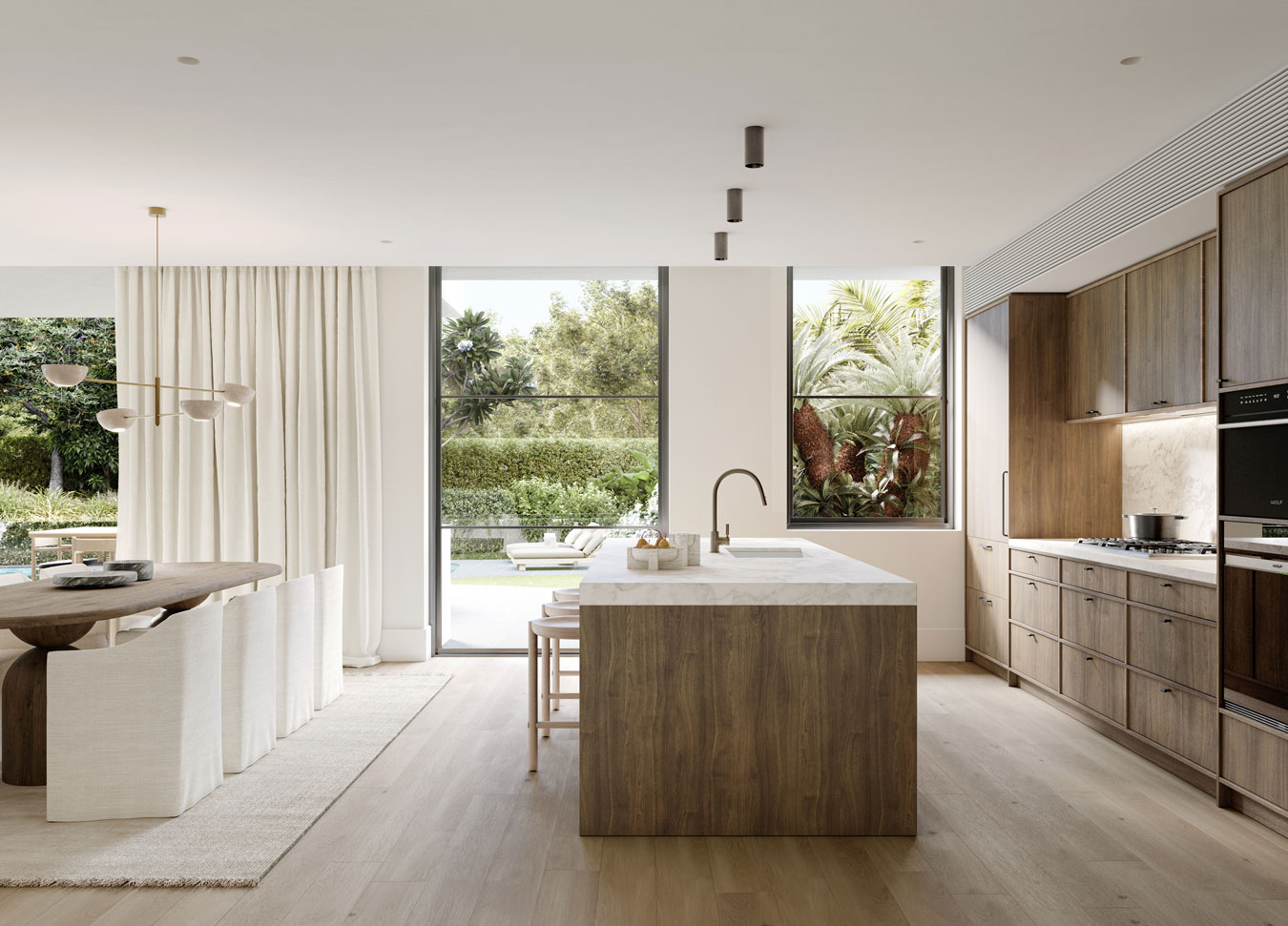 Private Luxury Dining Facilities In Luxury Apartments